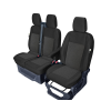 Kegel-Błażusiak Méretpontos Üléshuzat Ford Transit Custom 2012-2023 1+2 első ülésekre – TAILOR MADE – KEGEL