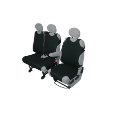 KEGEL Trikó üléshuzat VAN 2+1 ülésre – Fekete – 2db – KEGEL ülésbetét, üléshuzat