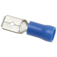  KÉK FÉRFI FASTON 6,3x0,8 mm 100 DB beépíthető gépek kiegészítői