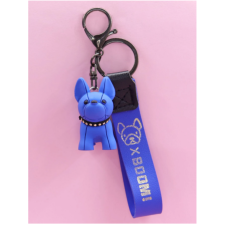  Kék francia bulldog kulcstartó kulcstartó