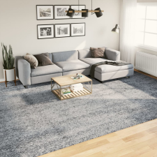  Kék hosszú szálú bozontos modern szőnyeg 300x400 cm lakástextília