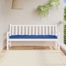 kék oxford szövet kerti padpárna 180 x 50 x 7 cm kerti bútor
