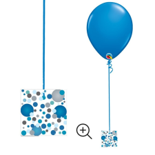  Kék Pasztell Konfettis Környezetbarát Léggömbsúly - 16 gr. (10 db/csomag) party kellék