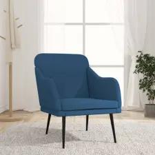  Kék szövetfotel 63 x 76 x 80 cm bútor