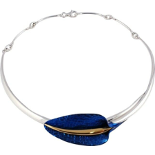  Kék titánium collier (nagy) – CN nyaklánc