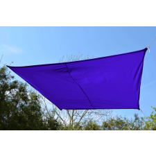  Kék trapéz napvitorla kerti bútor