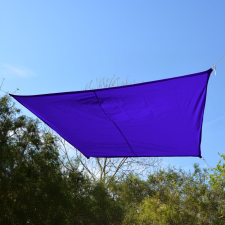  Kék Trapéz Napvitorla kerti bútor