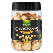  Keksz GULLON Crackers cheddar sajtos 250g csokoládé és édesség
