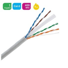 KELine KE-Line Cat6 (U/UTP) PVC árnyékolatlan fali kábel kábel és adapter