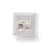 KELine Modulo50 falon kívüli 2 portos RJ-45 aljzat üres (601140-AP) (601140-AP)
