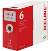 KELine UTP Falikábel dobozos CAT.6 305m AWG23, PVC, Euroclass Eca