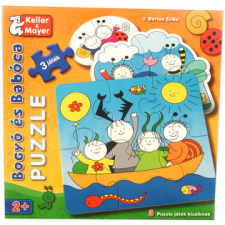 Keller - Mayer Bogyó és babóca: 2-4-6 db-os baba puzzle puzzle, kirakós