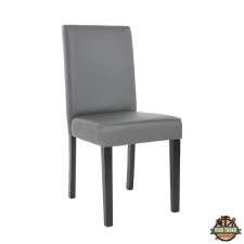  Kelly bőr étkezőszék szürke színben bútor