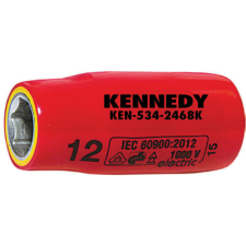 Kennedy Kennedy dugókulcs 1/2" 6 szög 27mm szigetelt 1000V dugókulcs