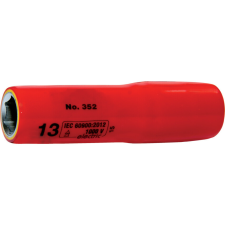 Kennedy Kennedy dugókulcs 1/2" 6 szög hosszú 24mm szigetelt 1000V dugókulcs