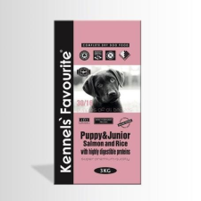 Kennels Favorite Kennels' Favourite Puppy & Junior Salmon & Rice 3 kg kutyaeledel