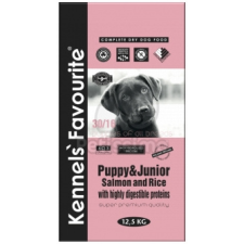  Kennels' Favourite Puppy & Junior Salmon and Rice 12,5 kg kutyaeledel