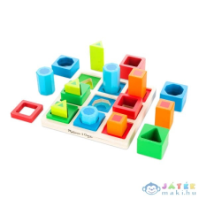 Kensho Melissa And Doug: 3D Formaegyeztető Játék (Kensho, 582) társasjáték