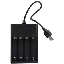 Kentli CHU4 AA USB töltő Kentli akkumulátorokhoz napelem
