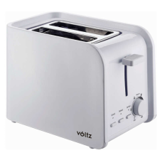  Kenyérpirító Voltz V51440E, 750 W, 2 szelet, 7 szint, morzsatálca, fehér kenyérpirító
