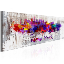 Kép - City of Artists 135x45 grafika, keretezett kép