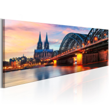 Kép - Cologne, Germany 120x40 grafika, keretezett kép