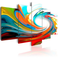 Kép - Colorful swirl 200x100 grafika, keretezett kép