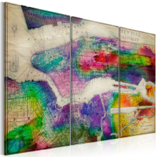 Kép - falitérkép - Map of New York City: Brooklyn 120x80 térkép