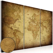 Kép - falitérkép - Old map: triptych Világtérkép 60x40 térkép