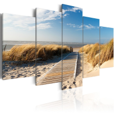 Kép - Őrizetlen strand - 5 db 200x100 grafika, keretezett kép