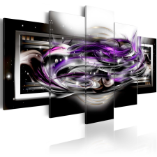 Kép - Purple smoke 100x50 grafika, keretezett kép