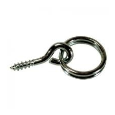  Képakasztó karika d=16 horganyzott barkácsolás, csiszolás, rögzítés