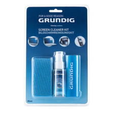 Képernyő tisztító szett Grundig 20ml zselé 20x20cm kendő tisztító- és takarítószer, higiénia