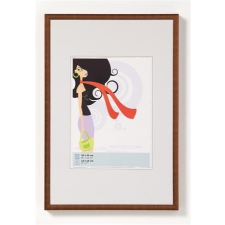 . Képkeret, műanyag, 21x29,7 cm, &quot;New Lifestyle&quot; bronz fényképkeret