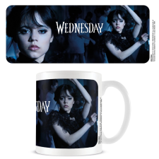 Kerámia bögre Wednesday dizájnnal babaétkészlet