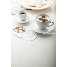 Kerámia cappuccino szett, 2 csésze bögrék, csészék
