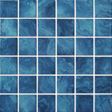 Kerámia mozaik Premium Mosaic tyrkys 31x31 cm matt MOSBH5M csempe