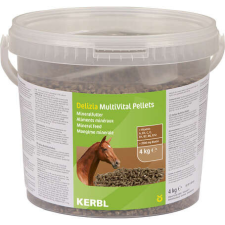 Kerbl Delizia MultiVital pellet - Komplex vitaminkészítmény lovaknak 4 kg lófelszerelés