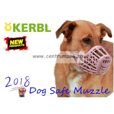  Kerbl Dog Safe Muzzle 2-Es Barna Kényelmes Szájkosár (81012) szájkosár