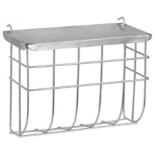 Kerbl Metal Hayrack with cover fém szénarács, tetővel, 25x17cm (82858) rágcsáló felszerelés