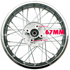  Kerék első 17&quot; Dirt Bike egyéb motorkerékpár alkatrész