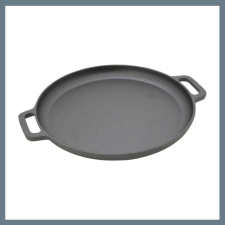  Kerek grillserpenyő öntöttvas 30 cm 13067 edény