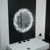  Kerek LED tükör 60cm, Flusso Touch, páramentesítő rendszer, fényerő-szabályozható