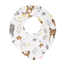  Kerek nyálkendő semleges előke