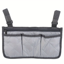  kerekesszékes tároló táska cipzárral és állítható hevederekkel babakocsi kiegészítő