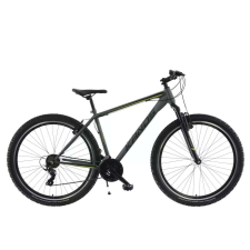 Kerékpár KANDS 29" GUARDIAN MTB ACÉL M19 GRAFIT-NEONSÁRGA mtb kerékpár