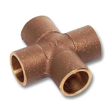  Kereszt idom 18 mm SANHA hűtés, fűtés szerelvény