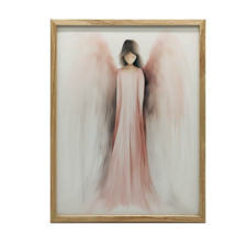 KERET FALI PLAKÁT ANGYAL GENTLE PEACE 70x100 CM grafika, keretezett kép