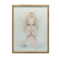 KERET FALI PLAKÁT ANGYAL MENNYI INNOCENCE 70x100 CM grafika, keretezett kép