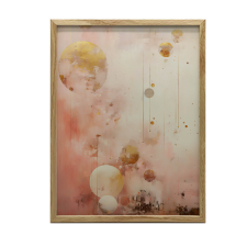  KERET FALI PLAKÁT ARANY ÁLMOK SÖTÉTBARNA 70x100 CM MATT PAPÍR grafika, keretezett kép